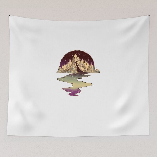 Artikelvorschau, Asexual-Flag-Mountain-River entworfen und verkauft von CatrinHiller.