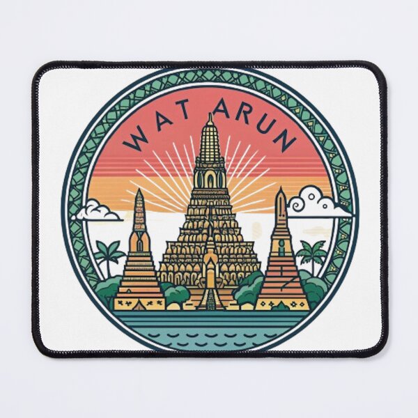 Item preview, WAT ARUN TEMPLE designed and sold by likbatonboot.