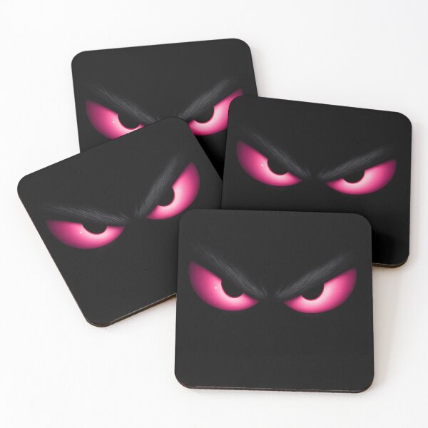 Item preview, Glowing Pink Eyes in the Dark – Neon Fantasy Art designed and sold by NeonCore.