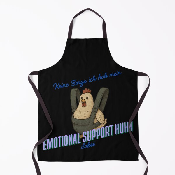 Item preview, Emotional Support Chicken designed and sold by Merch Happens.