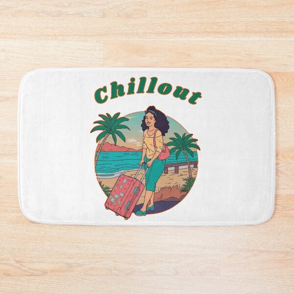 Item preview, Chillout holiday sea sun travel trip cute fun designed and sold by Tattoo-Shirt Designer .