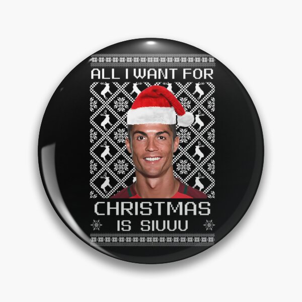 Item preview, Cristiano Ronaldo Siuuu Christmas  designed and sold by dragunztlo.