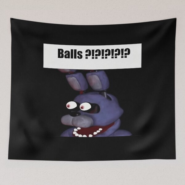 Item preview, Fnaf Bonnie Balls  Meme designed and sold by livromarolix.