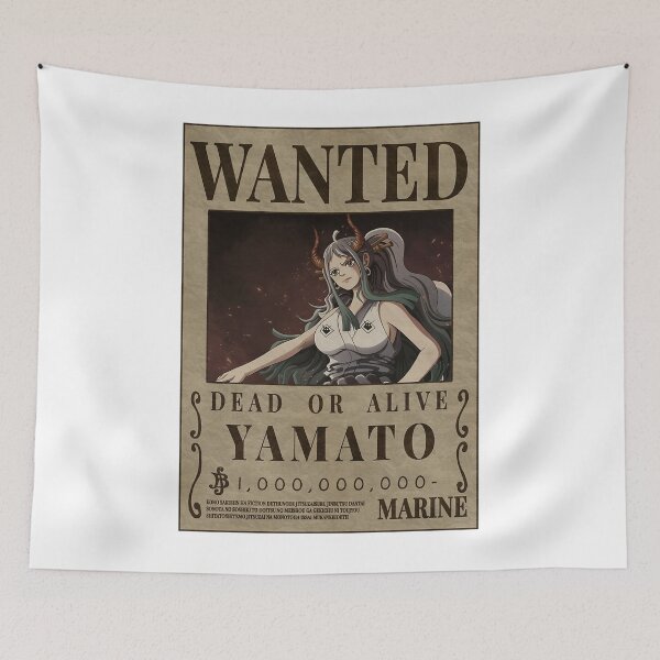 Item preview, Yamato One Piece Son Of Kaido Bounty Poster designed and sold by Timmyrluke.