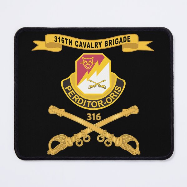 Item preview, Army  - 316th Cavalry Brigade - DUI w Number Br - Ribbon X 300 designed and sold by Military Insignia Products.