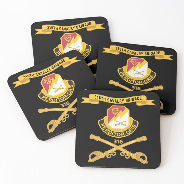 Item preview, Army  - 316th Cavalry Brigade - DUI w Number Br - Ribbon X 300 designed and sold by Military Insignia Products.