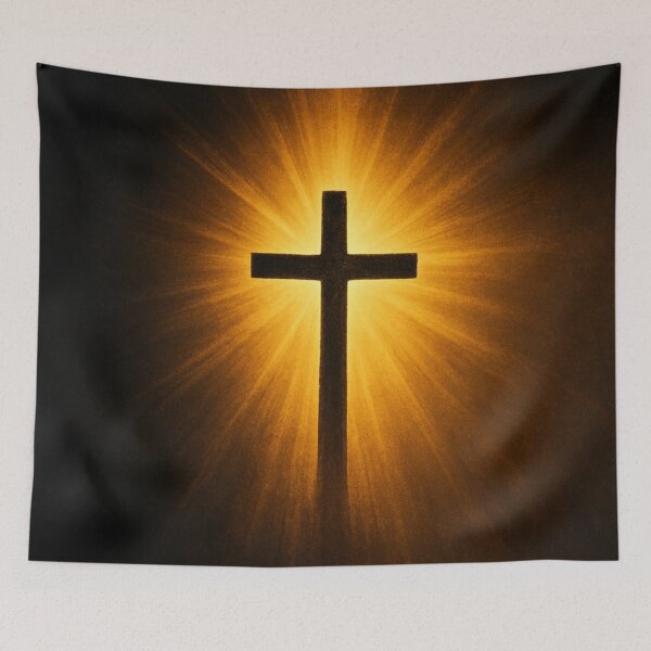 Item preview, Radiant Cross in Darkness designed and sold by mariannrina.