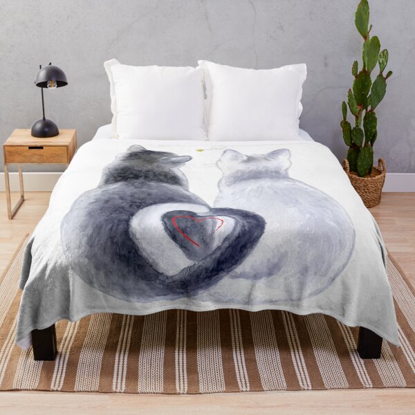 Aperçu de l'œuvre Meilleurs amis pour la vie. Cadeaux amusants pour les amoureux des chats. créée et vendue par Dinasshop.