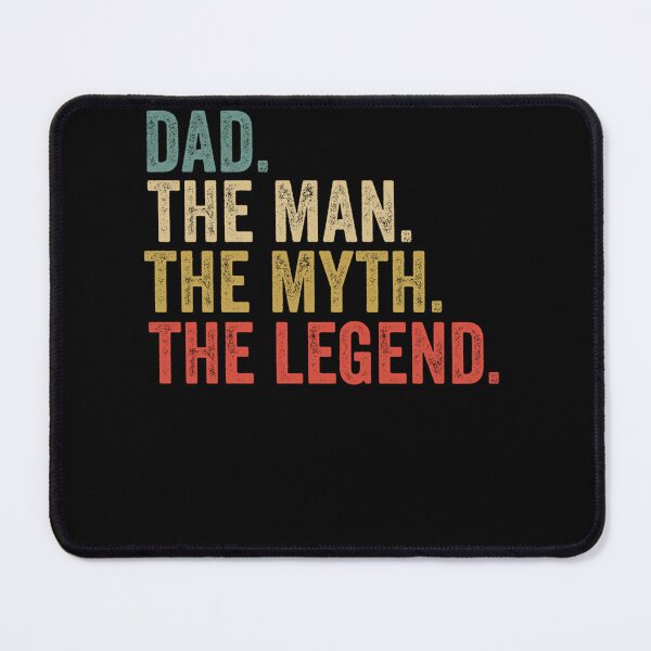 Item preview, Dad The Man The Myth The Legend Retro Fathers Day designed and sold by dragunztlo.