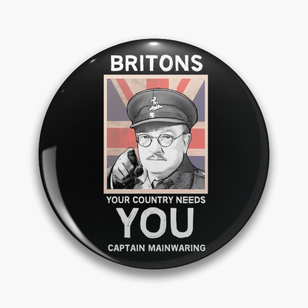 Item preview, Dad'S Army -  Captain Mainwaring Dorset Uk- British Nostalgia - Dad'S Army Tshirts  - Comedy Classic Gifts designed and sold by dragunztlo.