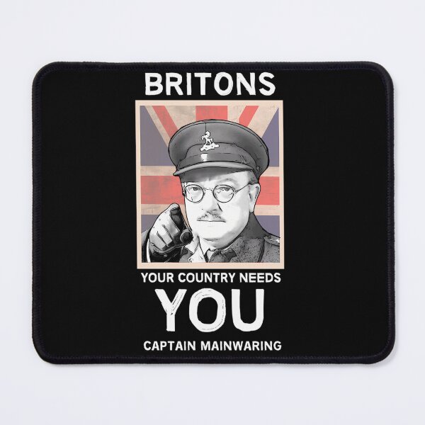 Item preview, Dad'S Army - Captain Mainwaring Dorset Uk- British Nostalgia - Dad'S Army Tshirts - Comedy Classic Gifts designed and sold by dragunztlo.