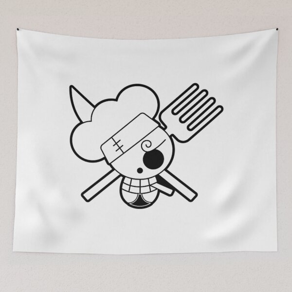Item preview,  Sanji Jolly Roger 2 designed and sold by Timmyrluke.