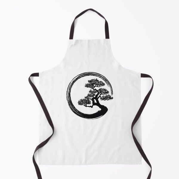 Item preview, Enso Zen Circle And Bonsai Tree designed and sold by KarlJosefLindne.