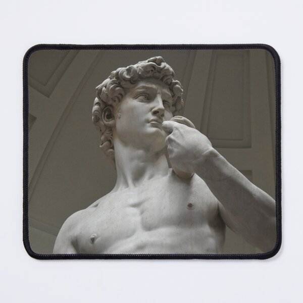 Item preview, Michelangelo’s David (photographed by me) designed and sold by keelyburchart.