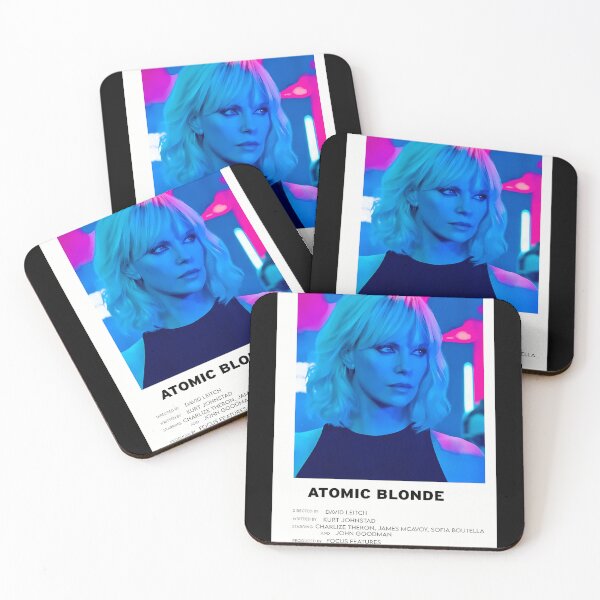 Item preview, Atomic Blonde Minimalist Poster designed and sold by RaylenLinden.