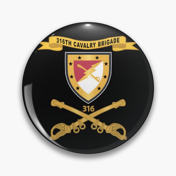 Item preview, Army  - 316th Cavalry Brigade - SSI w Number Br - Ribbon X 300 designed and sold by Military Insignia Products.