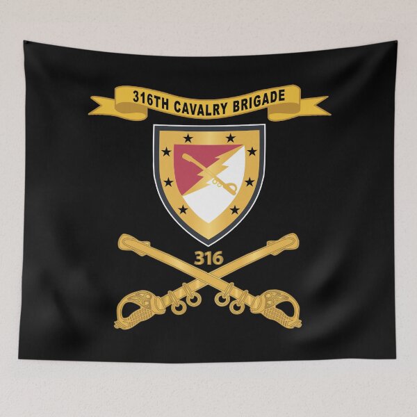 Item preview, Army  - 316th Cavalry Brigade - SSI w Number Br - Ribbon X 300 designed and sold by Military Insignia Products.