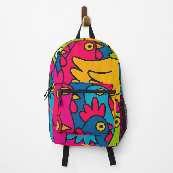 Item preview, Funky Chicken Flock  Vibrant Art designed and sold by AnTartstudios.