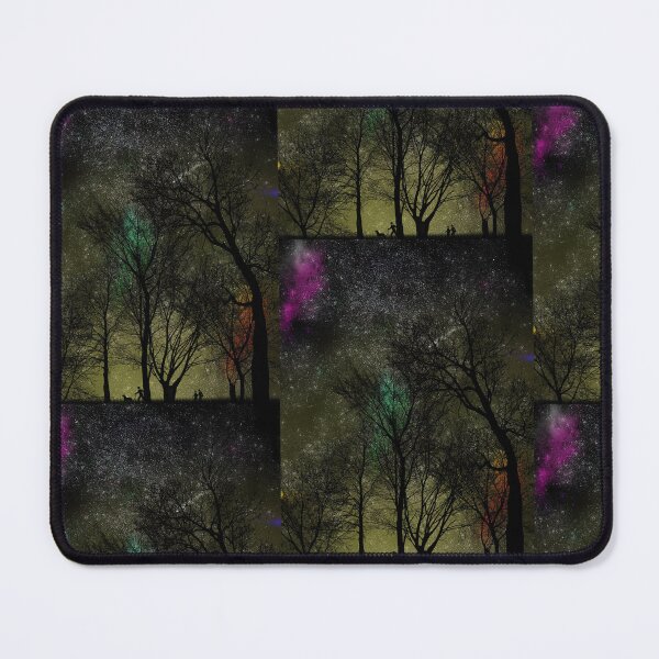 Item preview, Forest at Night with extra stars designed and sold by Moon-LightTree.