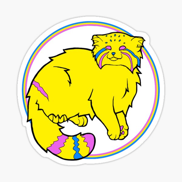 Vista previa del artículo con la obra «Pan Pallas Cat», diseñado y vendido por voidofstars.