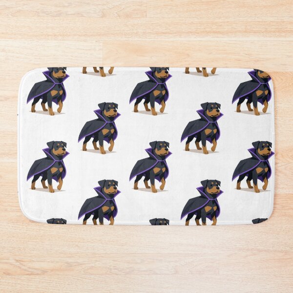 Item preview, Rottweiler in Vampire Cape Illustration designed and sold by Flying Doggo.