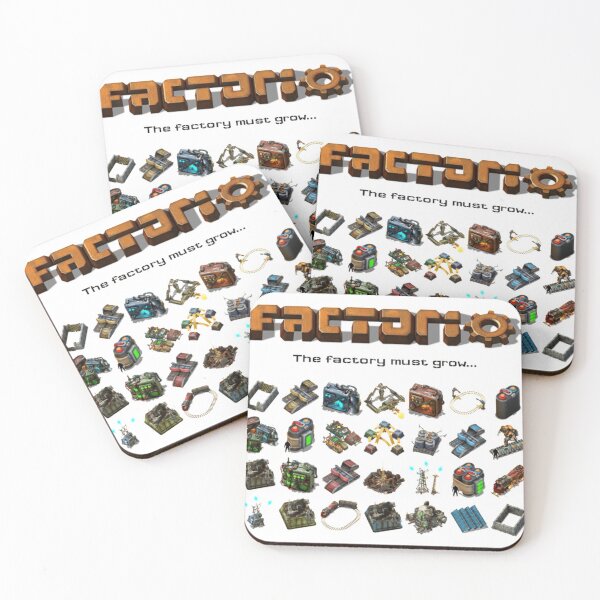 Item preview, Factorio The Factory Must Grow... designed and sold by Anastaciotoy.