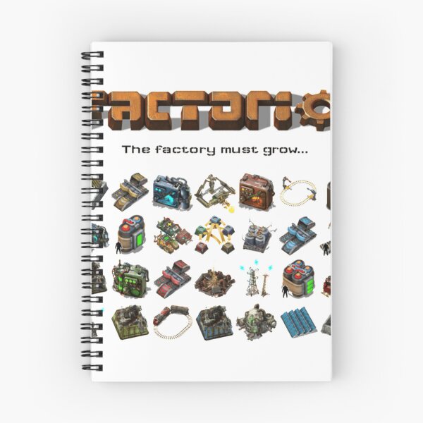 Item preview, Factorio The Factory Must Grow... designed and sold by Anastaciotoy.