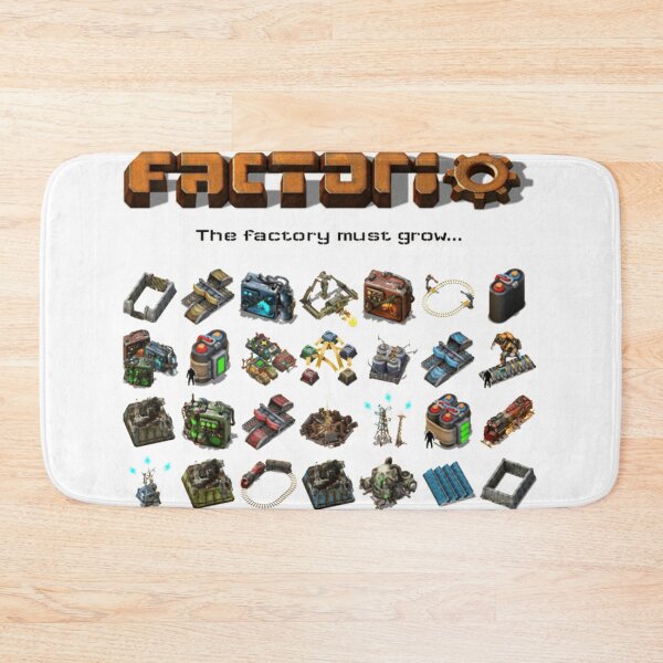 Item preview, Factorio The Factory Must Grow... designed and sold by Anastaciotoy.