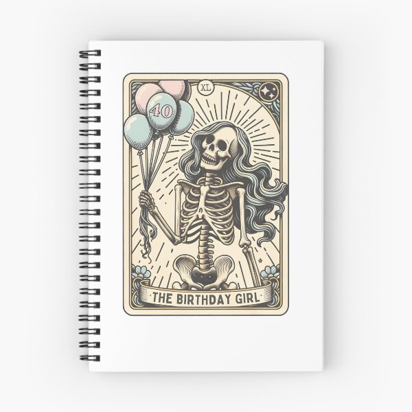 Item preview, The 40th Birthday Girl Tarot Card designed and sold by Cutefy.
