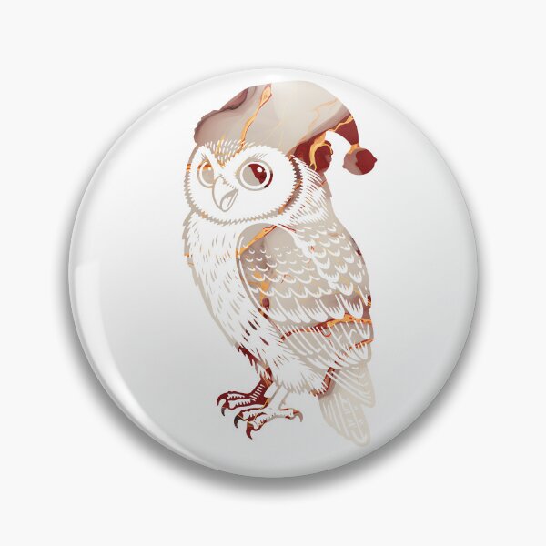 Item preview, Christmas Owl in Dark Marble Texture | Festive Candle Design designed and sold by JollyCritters.