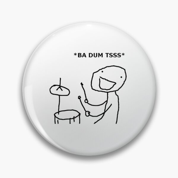 Item preview, Ba Dum Tss Funny Drummer Design Drummer Gift designed and sold by CarrieFCox.