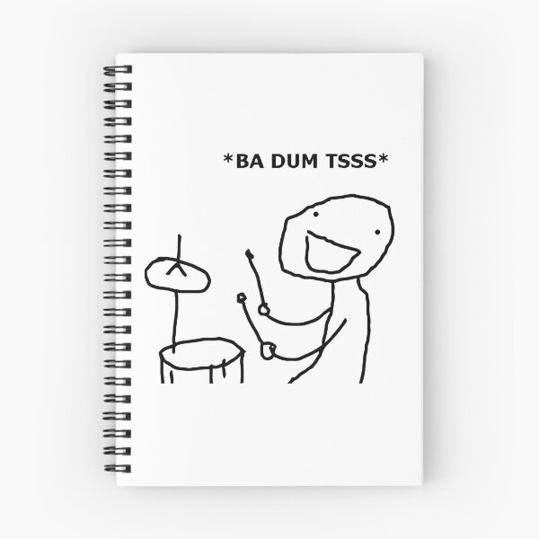 Item preview, Ba Dum Tss Funny Drummer Design Drummer Gift designed and sold by CarrieFCox.
