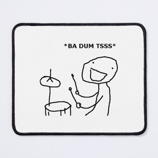 Item preview, Ba Dum Tss Funny Drummer Design Drummer Gift designed and sold by CarrieFCox.