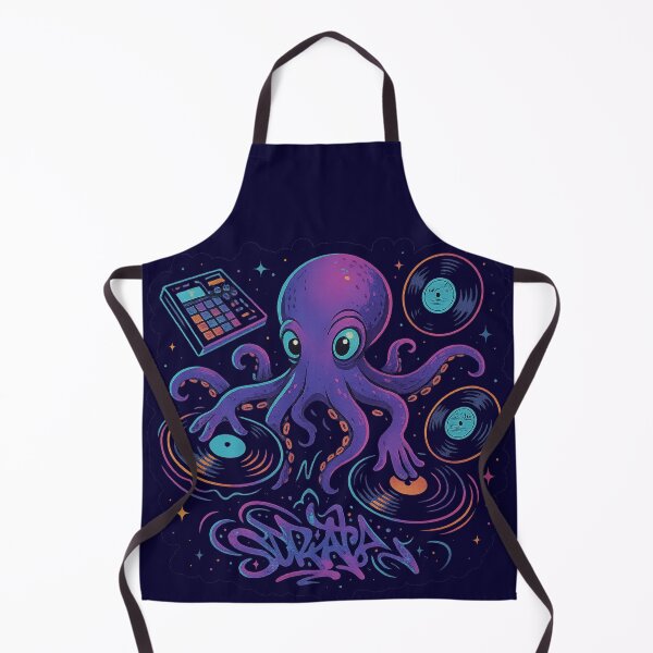 Item preview, Cosmic Octopus DJ – Intergalactic Vinyl Tentacles Vibe designed and sold by KrintoryTees.