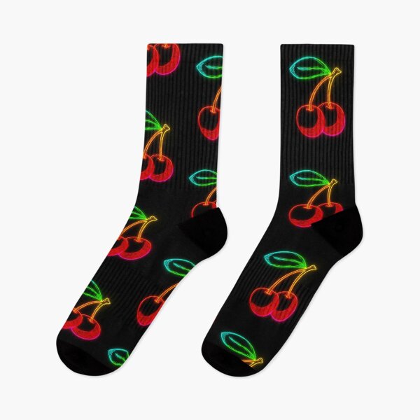 Item preview, Radiant Neon Cherries designed and sold by Nojom-.