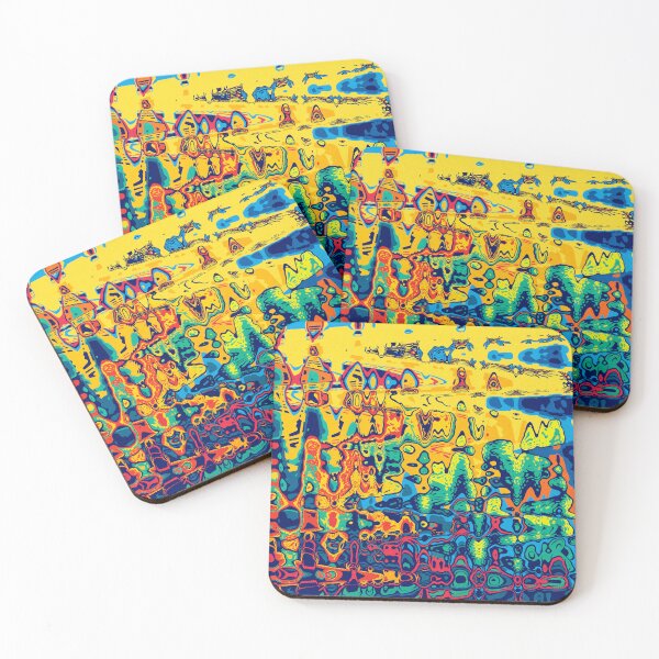 Item preview, Flood of colors in distorted harmony designed and sold by Sigtrix.