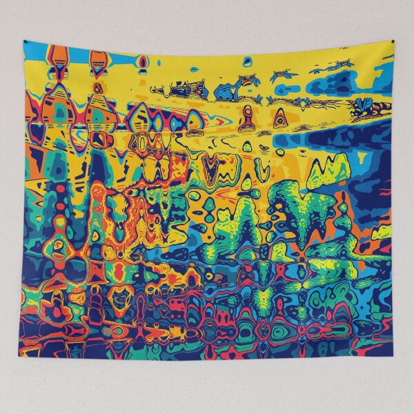 Item preview, Flood of colors in distorted harmony designed and sold by Sigtrix.