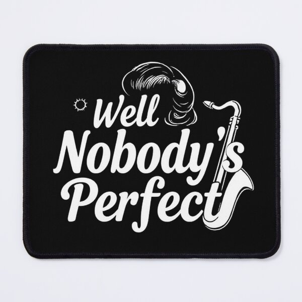 Item preview, Some Like It Hot Movie Quote designed and sold by drwhoswifeforever YouTuber.