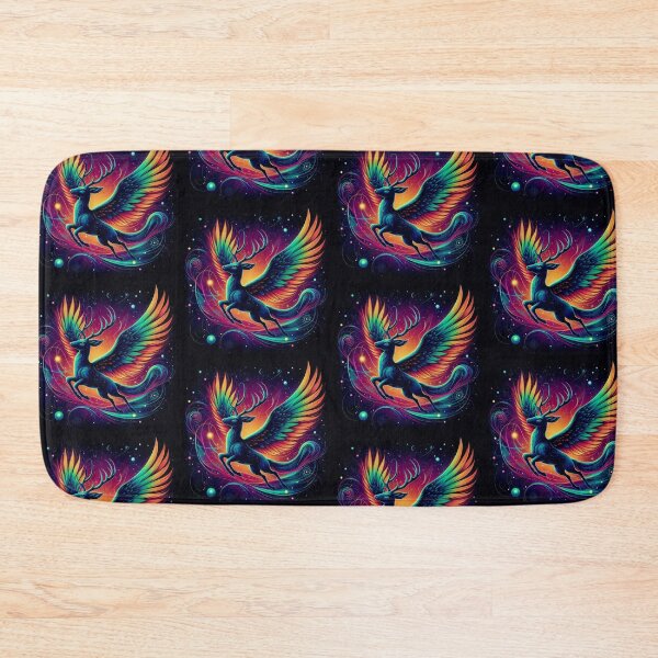 Item preview, Colorful mystic fantastic deer designed and sold by Dogandesighn.