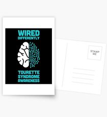 Wired - Tourette Syndrome Awareness Gift Postcards