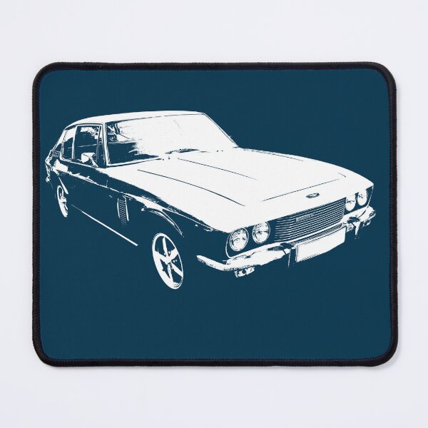Item preview, Jensen Interceptor 1970s British classic car front 3/4 designed and sold by soitwouldseem.