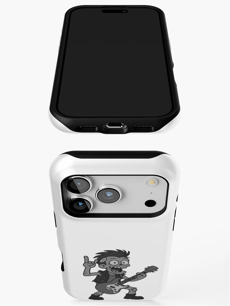 Thumbnail 3 of 4, iPhone Case, Zombie Rocker designed and sold by Marcite.