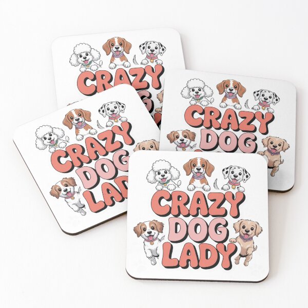 Item preview, Crazy Dog Lady designed and sold by NicolasGlowArt.