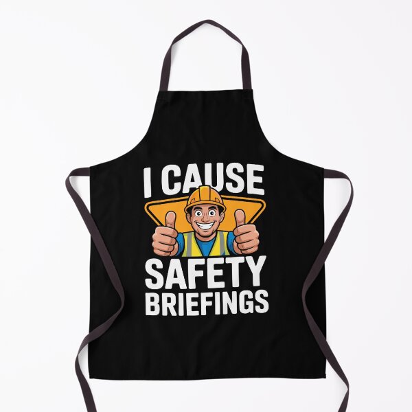 Item preview, Funny Construction Safety Briefing Hard Hat Humor Builder Worker designed and sold by w1ckerman.