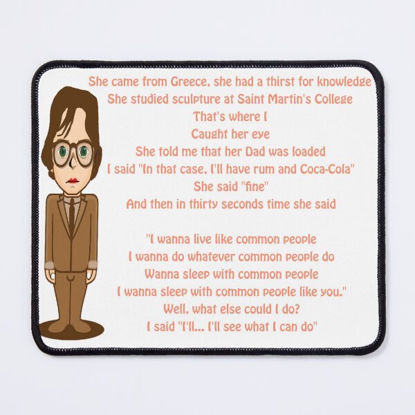 Item preview, Common People designed and sold by Subpopeoandy.