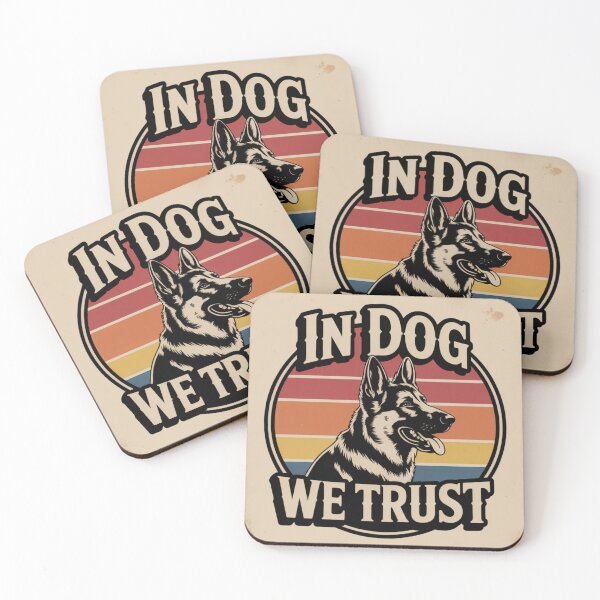 Item preview, In Dog We Trust designed and sold by NicolasGlowArt.