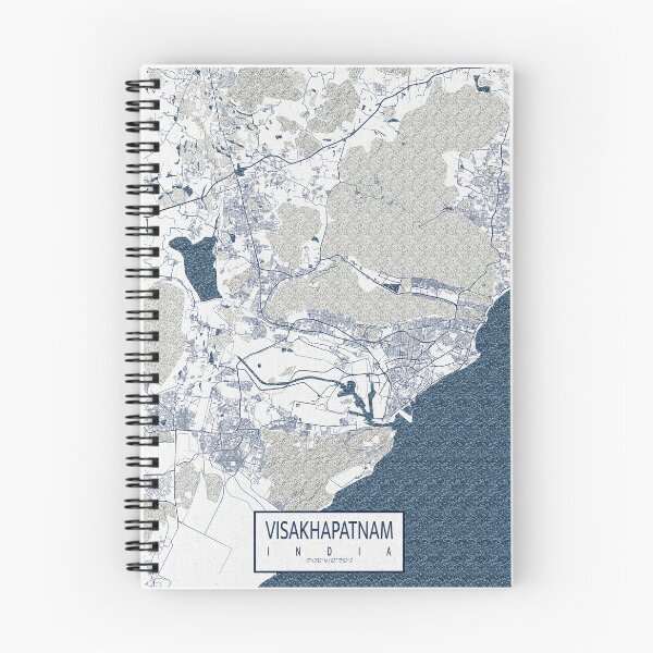 Item preview, Visakhapatnam City Map of Andhra Pradesh, India - Coastal designed and sold by deMAP.