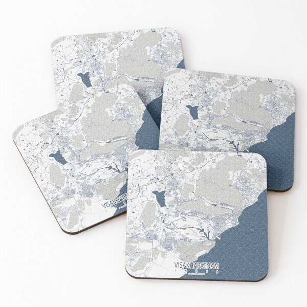 Item preview, Visakhapatnam City Map of Andhra Pradesh, India - Coastal designed and sold by deMAP.