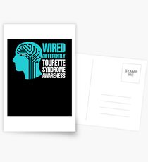 Wired - Tourette Syndrome Awareness Gift Postcards