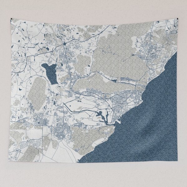 Item preview, Visakhapatnam City Map of Andhra Pradesh, India - Coastal designed and sold by deMAP.